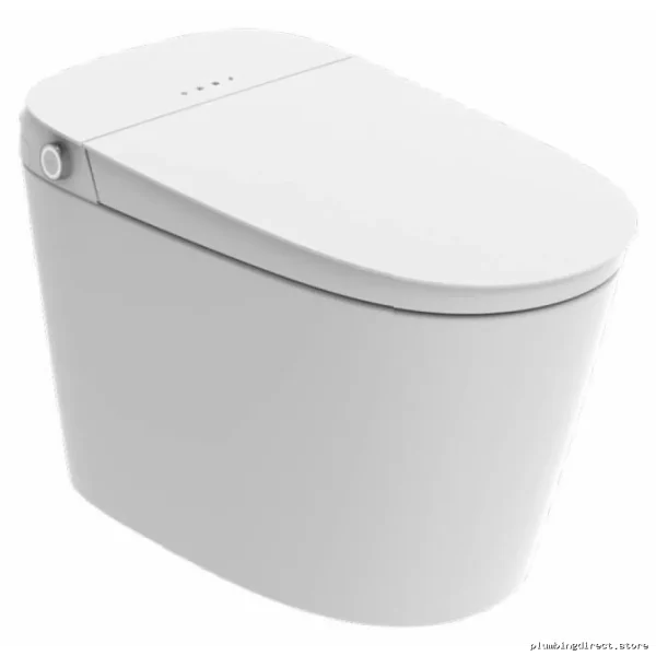 Duval IT1A165ER Modern Tankless Smart Toilet in White