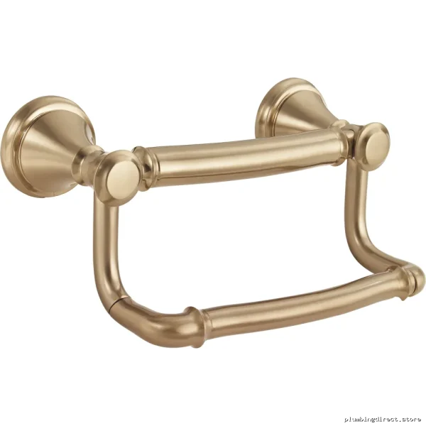 Easy Access Toilet Paper Holder with Assist Grab Bar - Champagne Bronze