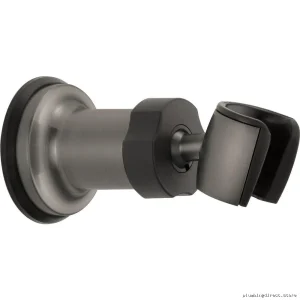 Easy Adjust Hand Shower Wall Mount Black Stainless Steel Delta Model