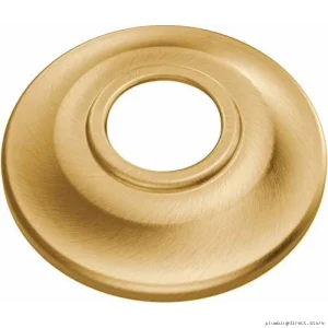 Moen Brushed Gold Shower Flange Arm Kit