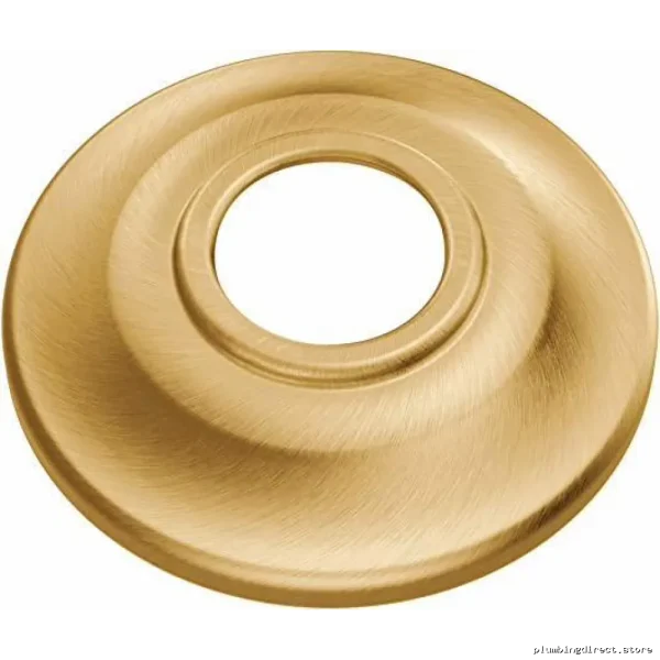 Moen Brushed Gold Shower Flange Arm Kit
