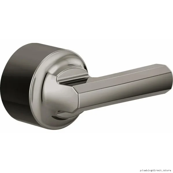 Easy Install Thermostat Shower Trim in Black Onyx with Lever Handle