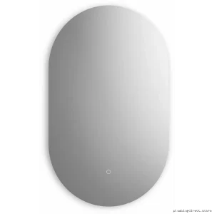 Illuminated Bathroom Mirror Oblong 20x32 LED Vanity Mirror MR1948-570-001 Eclipse Kalia
