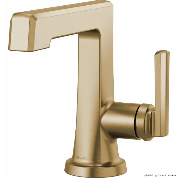 Luxe Gold Single Hole Bathroom Faucet 1.2 GPM - Brizo 65098LF-GL-ECO