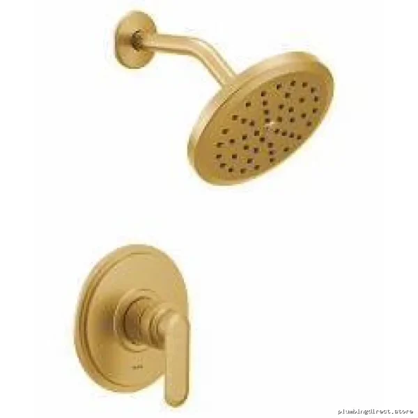 Greenfield M-Core 3 Series Eco-Friendly Brushed Gold Shower Trim - UT33322EPBG Moen