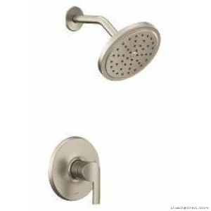 Eco-Friendly Brushed Nickel Shower Trim | Moen M Core II