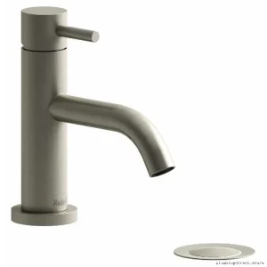 Eco-Friendly Brushed Nickel Bathroom Faucet - Single Hole