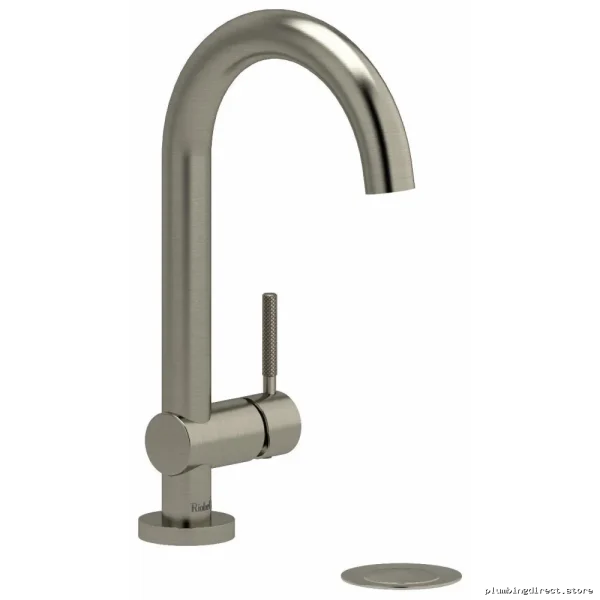 Riu RU07KNBN Single Hole Bathroom Faucet - Eco-Friendly Low Flow Design with Polished Chrome Finish & Ergonomic Lever Handles