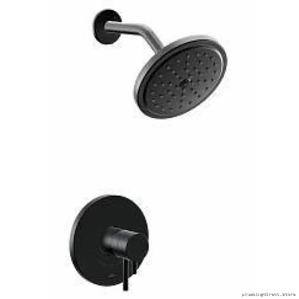 EcoFriendly MatteBlack ShowerTrim AlignMCoreSeries Moen