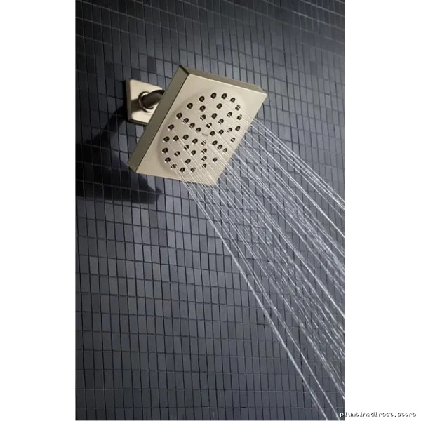 Eco-Friendly 90° 6-Square Shower Head 1.5 GPM - Brushed Nickel Moen S6340EP15BN