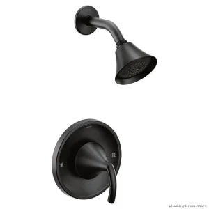Eco-Friendly Posi-Temp Shower Trim - Matte Black T2742EPBL Moen Compatible
