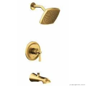 Moen Flara M-Core 2 Series Eco-Friendly Tub & Shower Trim - Brushed Gold UTS2913EPBG