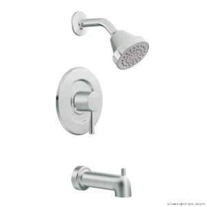 Eco-Friendly Posi-Temp Tub/Shower Trim with Chrome Finish - Moen T2703EP