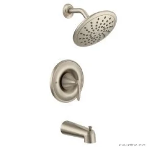 Eco-Friendly Temperature Control Tub Shower Trim - Brushed Nickel T2233EPBN Moen