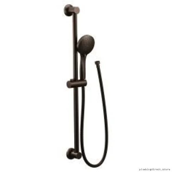 Oil-Rubbed Bronze Hand Shower with 5-Function Eco-Performance Slide Bar - Moen 3558EPORB