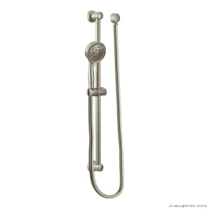 Eco Performance Multi Function Hand Shower w/ Slide Bar - Brushed Nickel Moen Model