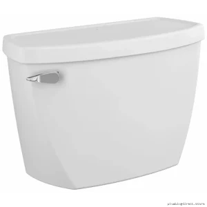 EcoFlush PressureAssist Toilet Tank | Locking Lid | American Standard White