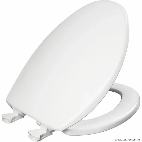 Effortless Clean Elongated White Toilet Seat - 7300EC 000 Bemis - Image 2