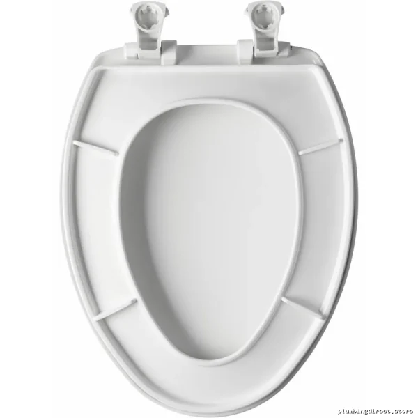 Effortless Clean Elongated White Toilet Seat - 7300EC 000 Bemis - Image 4