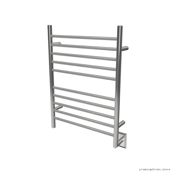 Electric Hardwired Heated Towel Rail - Straight Polished Design - Image 4