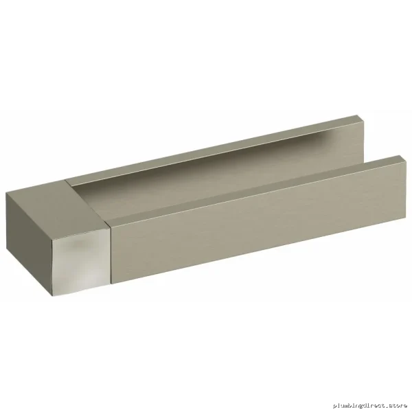 Elegant Brushed Nickel Bathroom Hook | RIOBEL Reflet Line