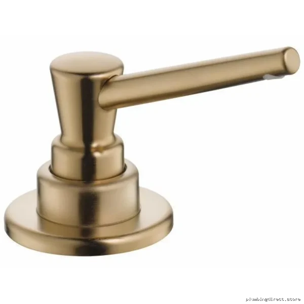 Elegant Champagne Bronze Vessel Soap & Lotion Dispenser - RP1001CZ Delta