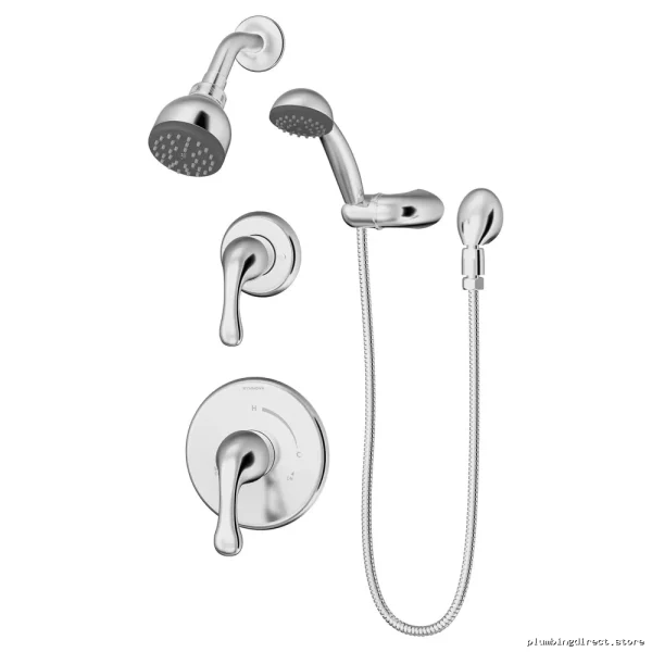 Elegant Modern Chrome Unity Shower Kit | Model # by Symmons