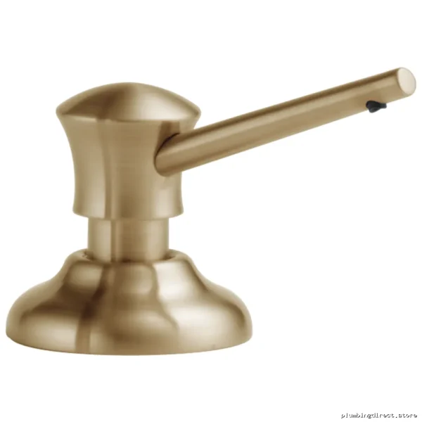 Elegant Delta Soap & Lotion Dispenser in Champagne Bronze - Image 2