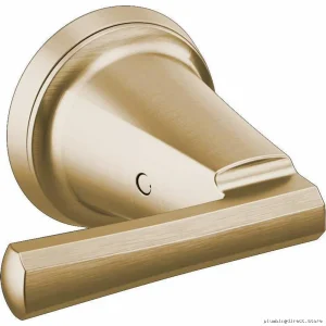 Luxe Gold Brizo HL5898-GL Wall Mount Lever Handle Pair - Elegant Design