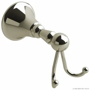 Elegant Polished Nickel Robe Hanging Hook - MM0PN RIOBEL