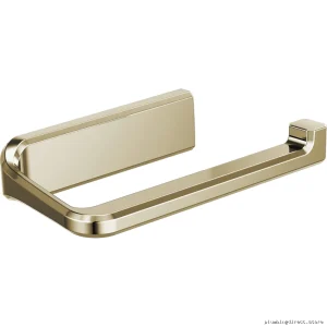 Elegant Polished Nickel Toilet Paper Holder by Levoir Brizo