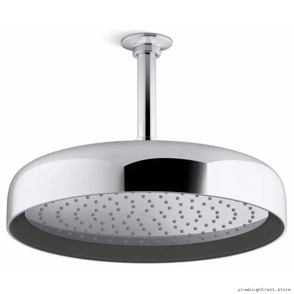 Elegant Spacious Grand-Round-Rainfall-Shower-Head-by-Kohler-in-Polished-Chrome-#ModelNumber - Image 2