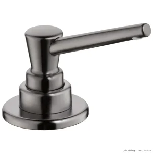 Elegant Stainless Steel Soap/Lotion Dispenser - Black Delta RP1001KS