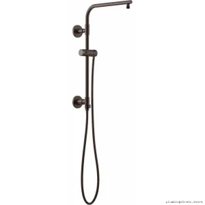 Elegant Venetian Bronze Euro Round Shower Column – Brizo Model 80092-RB
