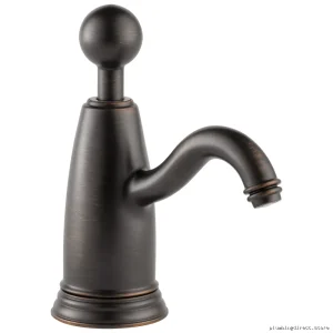 Venetian Bronze Modern Soap Dispenser - Elegant Kitchen & Bathroom Accessory by Brizo