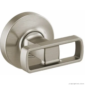 Elegant Kintsu Brizo Wall Mount Tub Filler Handles (2-Pack) in Luxe Nickel