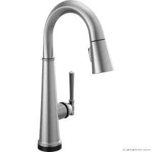 Emmeline Arctic Stainless Touch Bar Faucet with Pulldown Spray