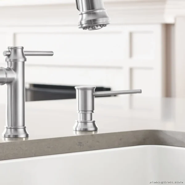 Empressa Modern Stainless Steel Soap Dispenser – Contemporary Design 442517 Blanco - Image 3