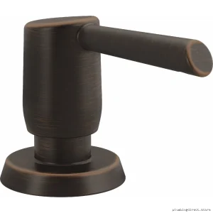 Essa Venetian Bronze Soap Dispenser for Bathroom - RP100736RB Delta