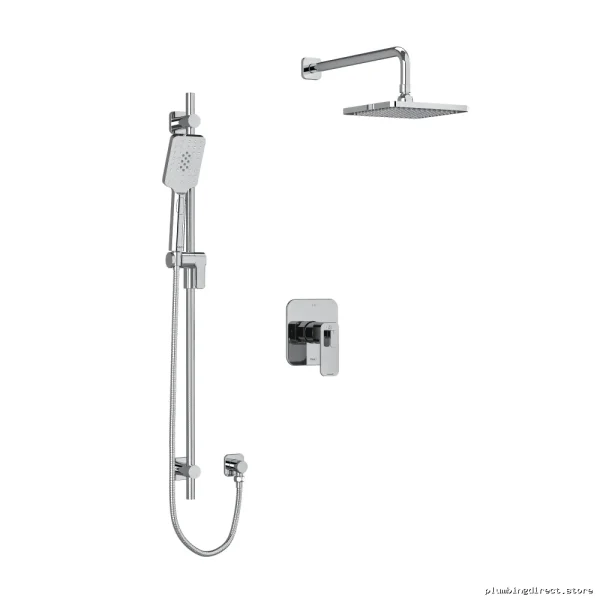 Equinox Chrome Thermostatic Shower Kit with Temperature Control KIT323EQC