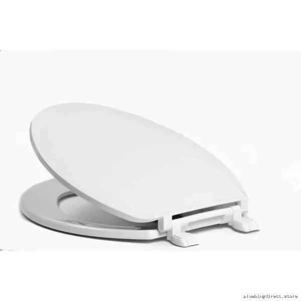 Ergonomic Elongated Top Mount Toilet Seat - White CENTOCO 1600-001 - Image 2