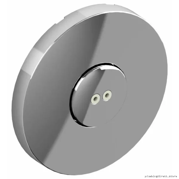 Chrome Finish Ergonomic Round Body Spray - Easy Application | RIOBEL 369C