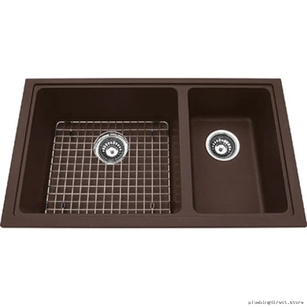 Espresso Half Bowled Granite Kitchen Sink – Myths/Kindr