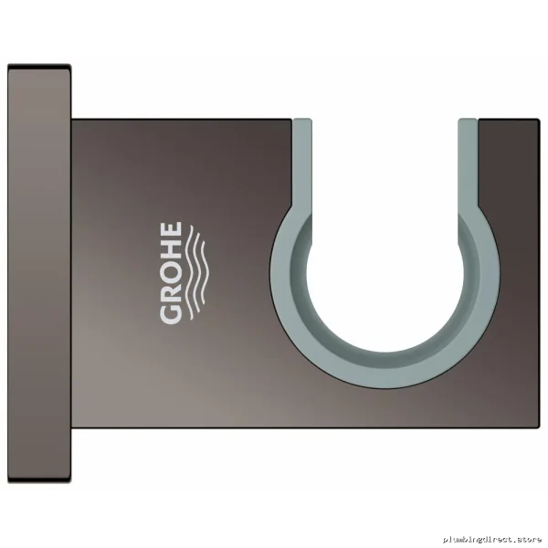 Euphoria 110 Wall-Mount Handheld Shower Holder - Hard Graphite Grohe - Image 2