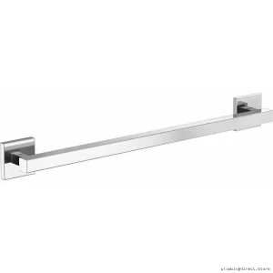 StainlessSteelEuroDesignBathroomSafetyGrabBar-ChromeFinishWallMount