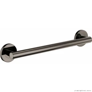 Euro Style Wall-Mount Safety Grab Bar in Black Onyx Finish