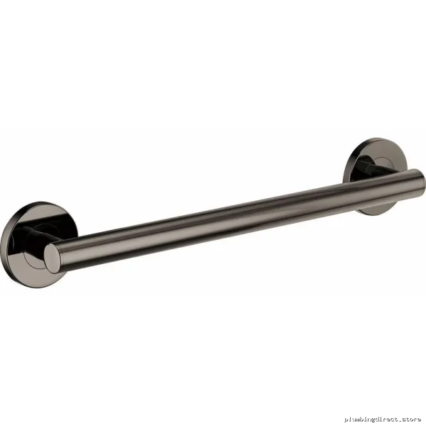 Euro Style Wall-Mount Safety Grab Bar in Black Onyx Finish