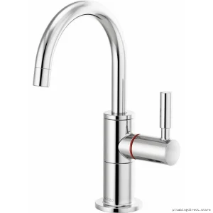 Euro-Style Instant Hot/Cold Faucet with Dual Temperature Control - Chrome Brizo