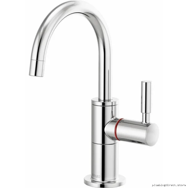 Euro-Style Instant Hot/Cold Faucet with Dual Temperature Control - Chrome Brizo