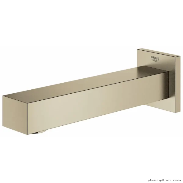 Eurocube Grohe Brushed Nickel Sink Spout - Premium Durable Tub Design 13305EN0